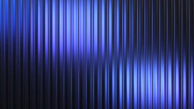Abstract background design with reeded glass effect, 3d render