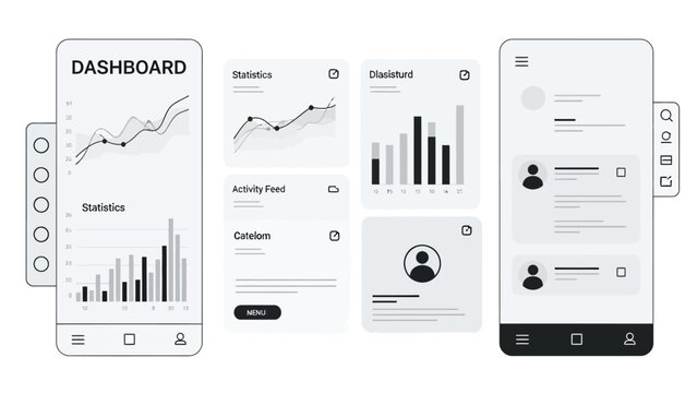 Modern Business Analytics Dashboard User Interface Design for Data Visualization, Performance Tracking, Financial Insights, and Administrative Control Panels in Web and Mobile Applications This profel