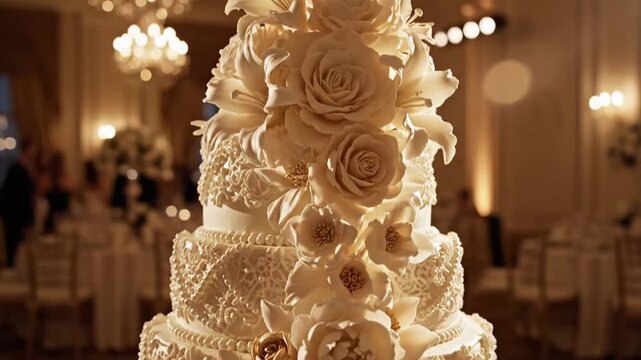 Magnificent Tiered Wedding Cake Stands Center Stage