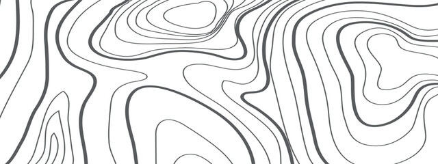 Stylized background to look like a topographic map. Black lines on a white background