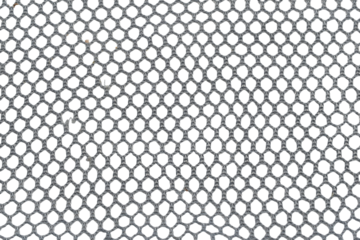 A textured pattern formed by mesh fabric or haberdashery netting