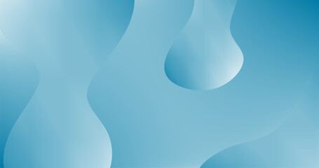 Abstract background with Fluid Mesh in Cerulean blue colors Gradient for Copy Space