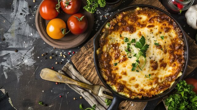https://www.doubao.com/chat/35170157324325890#:~:text=Creamy%20Layered%20Greek%20Moussaka%20with%20Eggplant%2C%20Ground%20Lamb%2C%20B%C3%A9chamel%20Sauce%20%E2%80%93%20Authentic%20Mediterranean%20Trad