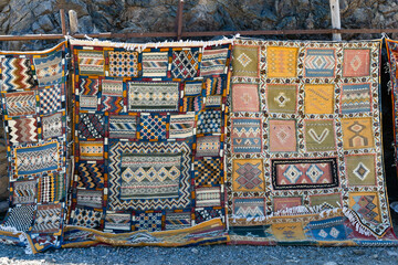 traditional berber village in the Atlas mountains