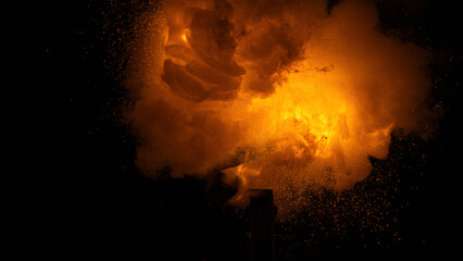 Kanonenschlag explodiert