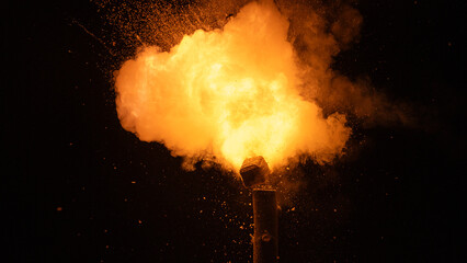 Kanonenschlag explodiert