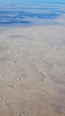Altar Desert in Sonora (M&eacute;xico) seen by airplane