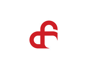 DF Logo Design. df