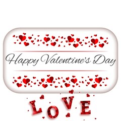 happy valentine day background,vector illustration of a valentine background