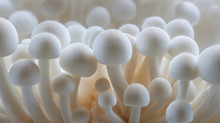 Wild mushroom natural growth