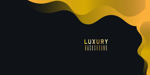 Black and yellow Abstract Luxury Background. Modern Minimal Premium Design Template. modern