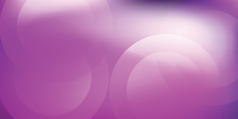 Abstract Purple Gradient With Soft Circles, Modern Background, Vibrant Colorful Design, Decorative Use For Presentations And Web eps10