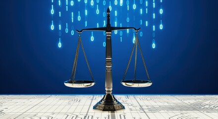 Digital Justice Scales Balancing Binary Code: Concept for Cybersecurity Law and Legal Technology Solutions