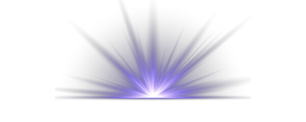 Vibrant blue sparkling light burst and starburst explosion effect. Png starlight sparkle with brilliant glow holiday magic burst illuminated lens vibrant beam dust shining. Luxurious design style.