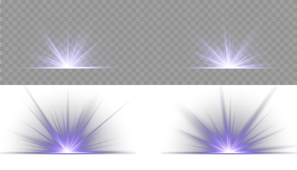 Vibrant blue sparkling light burst and starburst explosion effect. Png starlight sparkle with brilliant glow holiday magic burst illuminated lens vibrant beam dust shining. Luxurious design style.