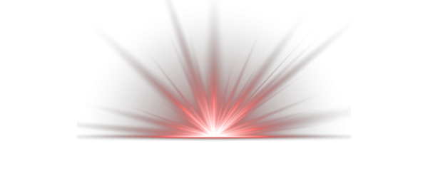 Futuristic red light PNG with transparent highlights, glow, sun rays and bokeh sparks. Luxurious design style. Abstract glowing red vertical lighting lines on a dark background. Vector illustration.