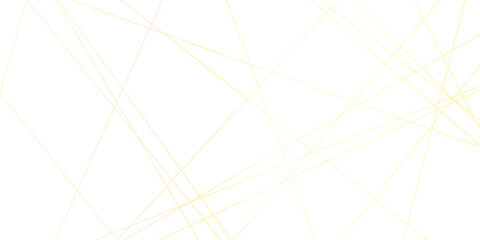 Abstract gold lines on transparent background. random chaotic lines abstract geometric patterns of modern design. geometric design created using light colorful digital net web line technology. © Arte Acuático
