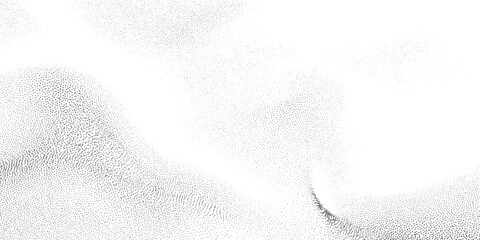 Abstract gray dots forming organic shapes on white background texture pattern 1