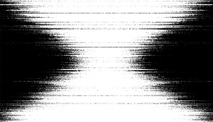 Black and white abstract and grunge transition pattern with rough sharp shape. For sporty and modern background. Vector Format Illustration 