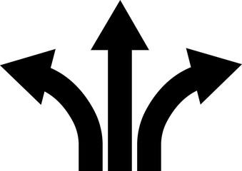 Road Arrow Flat Style Vector Icon Traffic Direction Symbol and Navigation Outline Graphic Group Featuring Turn, Curve and Wayfinding Arrow Signs