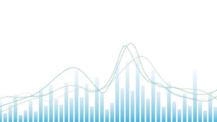 Transparent or png stock market investment trading graph growth.Trade business analytics graph and financial chart.Business trade analytics line graphs and financial chart investment. PNG chart
