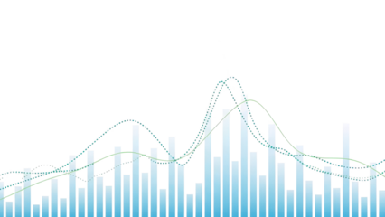 Transparent or png stock market investment trading graph growth.Trade business analytics graph and financial chart.Business trade analytics line graphs and financial chart investment. PNG chart