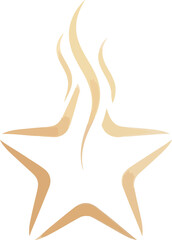 Inner Spirit Star Flame Icon Creative Spark Soul Energy Transparent PNG Wellness Yoga Logo Mindfulness Meditation Badge 2026 Concept
