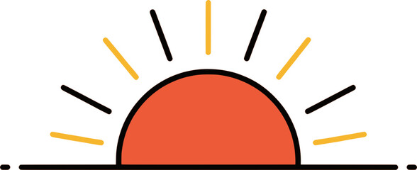 Sunrise Morning Icon