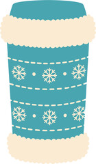 Cozy Winter Tumbler Cup Icon