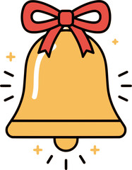 Christmas Golden Bell