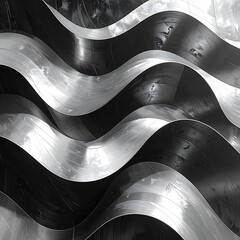 abstract metal background with lines