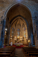 Obraz premium Iglesia de San Nicolás de Plasencia detalles arquitectónicos, Church of San Nicolás of Plasencia architectural details, Architektonische Details der Kirche San Nicolás in Plasencia, プラセンシア サンニコラス教会の建築