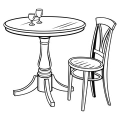 Elegant dining setup