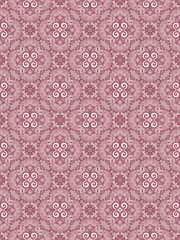 Floral damask oreintal seamless pattern warm color.Geometric motif flower ornament hand drawn vector element.Ethnic traditional Indian,Arabian,tribal illustration.For print,fabric,carpet,wrap,decorate