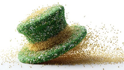 Abstract digital rendering of a thumbs up gesture with dissolving particles