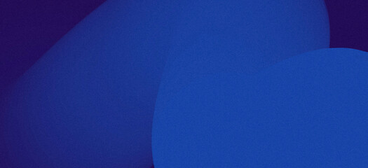 Abstract Grainy Layered Shape Background with Soft Blur, Blue Purple Modern Minimal Design Banner Header Backdrop