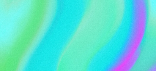 Abstract grainy gradient background, soft blur texture green blue purple modern banner design