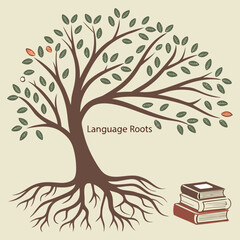 Language roots tree