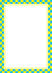 カラフルな放射透明フレームセット2