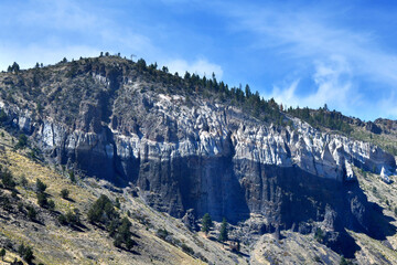 Winter Ridge in Summer Lake Oregon