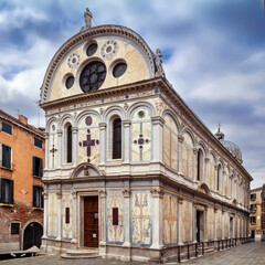 Fototapeta premium Santa Maria dei Miracoli, Venice, Italy