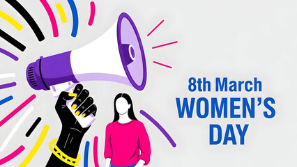 Empowering women on international women's day celebrating equality and rights