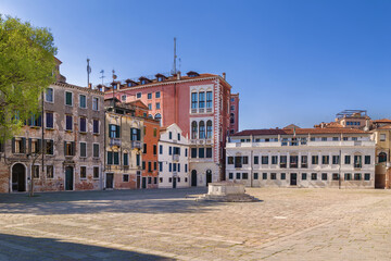 Campo San Polo, Venice, Italy