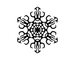 Ornamental Mandala Vector Design &ndash; Symmetrical Decorative Floral Pattern Illustration