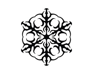 Ornamental Mandala Vector Design &ndash; Symmetrical Decorative Floral Pattern Illustration