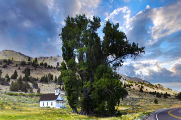Harris School House Near Summer Lake Oregon