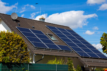 Einfamilienhaus mit Photovoltaikanlage
