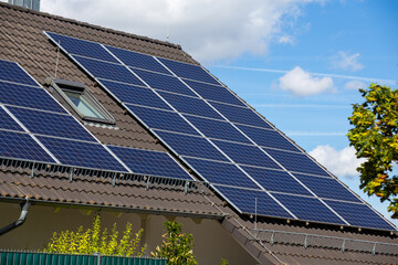 Einfamilienhaus mit Photovoltaikanlage