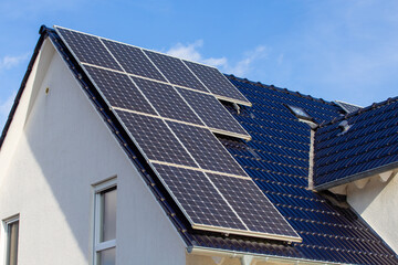 Einfamilienhaus mit Photovoltaikanlage