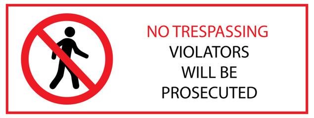 No Trespassing Sign Notice Stock Vector image, No Trespassing image, png No Trespassing sign board